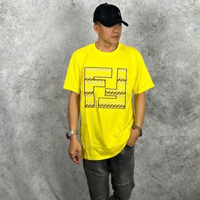 kaos atasan pria fashion Fendii import premium Quality