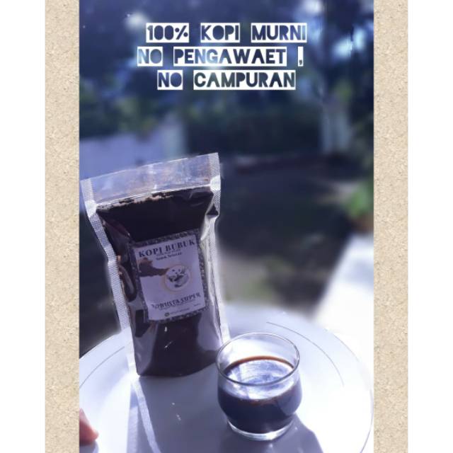 

KOPI BUBUK MURNI LOKAL SOLOK-SELATAN 300 Gram