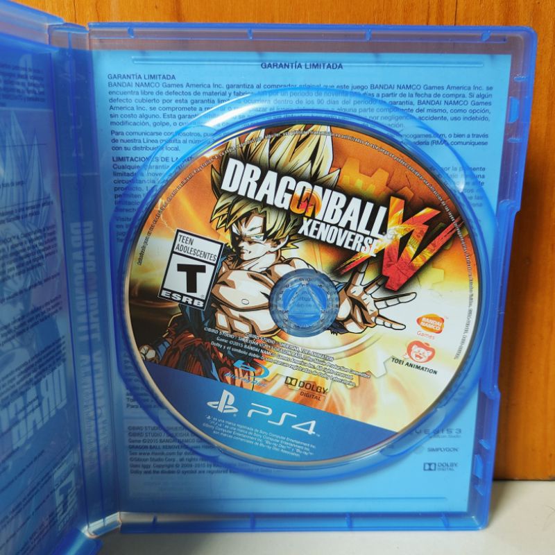 Dragonball Xenoverse PS4 Kaset Dragon Ball XV Playstation PS 4 5 CD BD Game Games Dragonbal PS4 PS5 Game Anak dragon bal Fighter z kakarot petualangan xv 2 reg 3 region asia