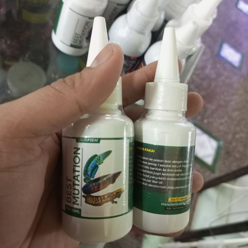Obat Mutasi Ikan Channa BEST MUTATION Vitamin Ikan Channa Maru Barca ORI Produk Ourfish