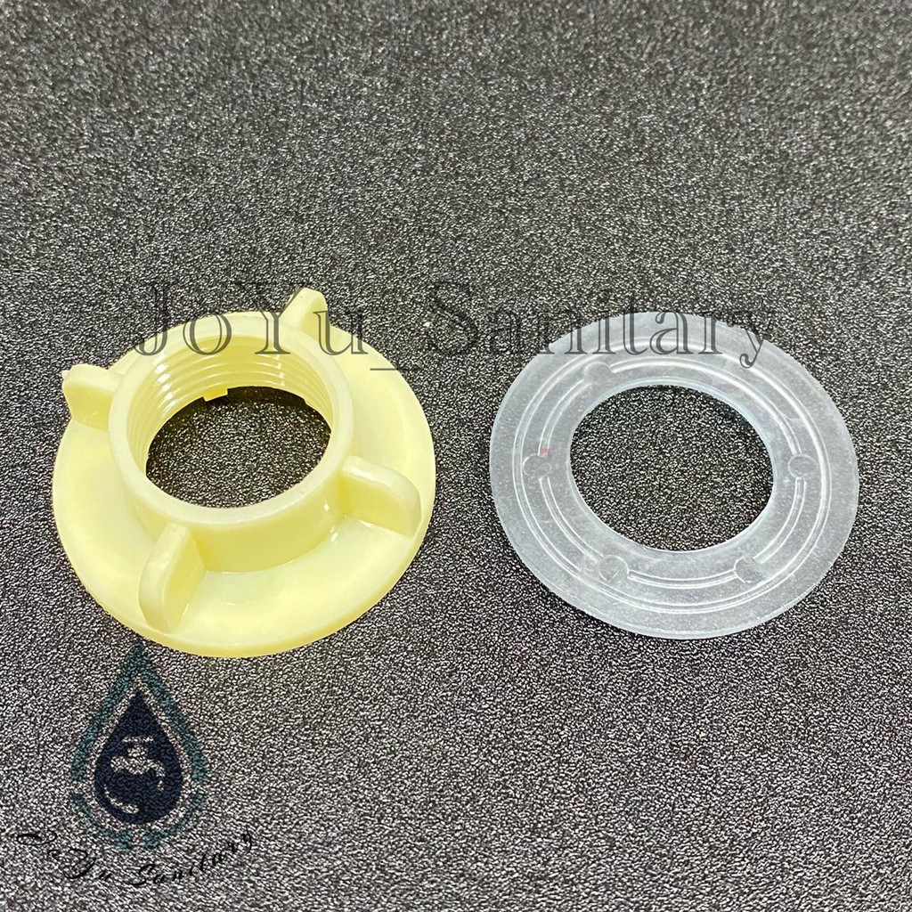 Drat Kunci bawah Kran WASTAFEL NP2-Sambungan ring Spare part mur keran nepel karet sink meja bawah s