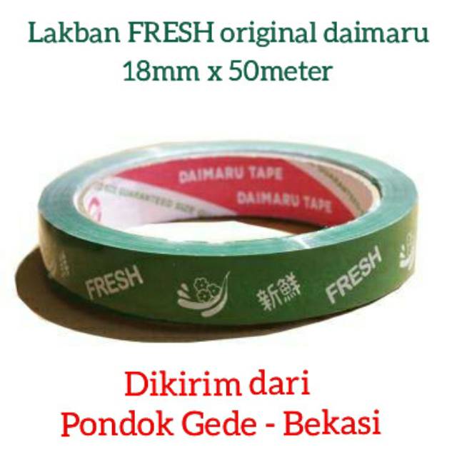 Lakban Fresh Daimaru 18mm X 50meter