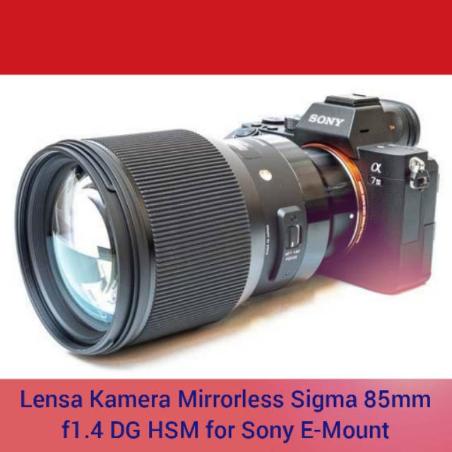 Lensa sigma 85mm f1.4 DG HSM