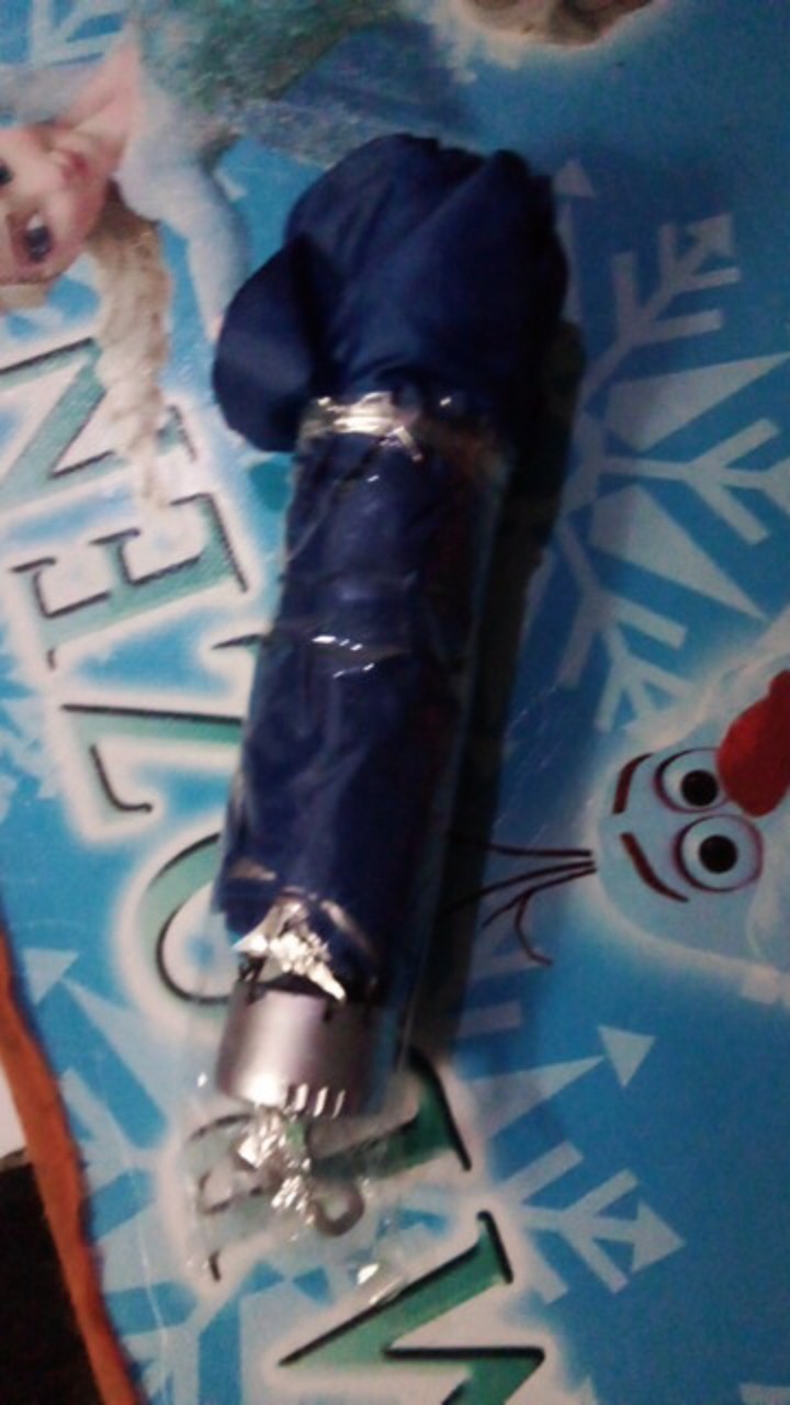 Payung Lipat 3 Silver Polos Promosi Warna Warni -l3018d