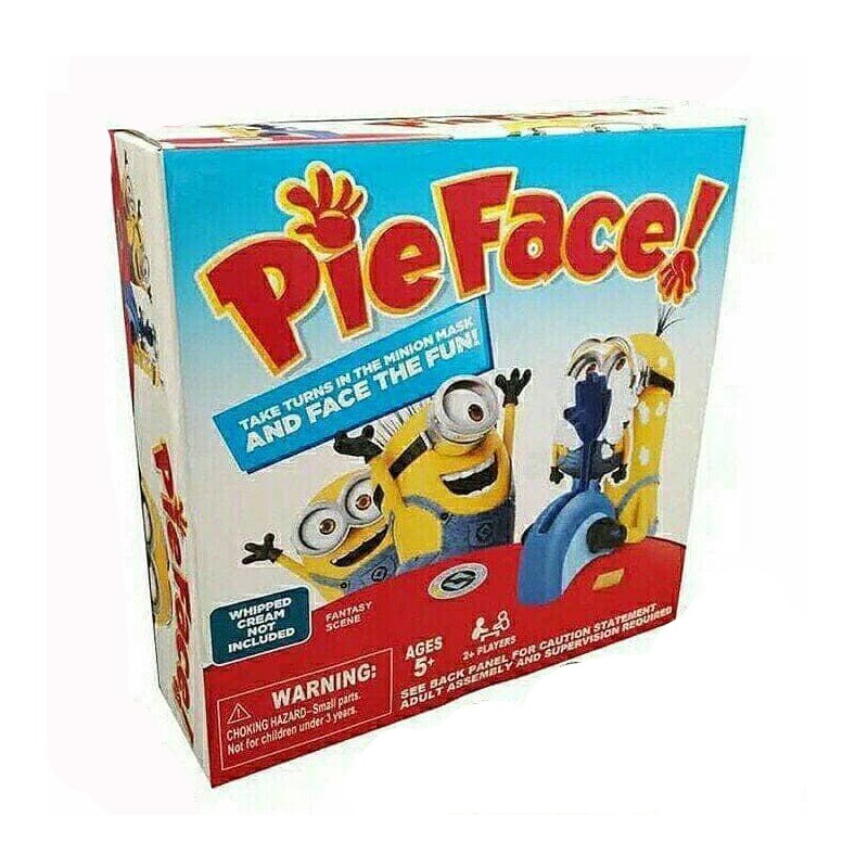 Tomindo mainan games PIE FACE MINION mainan anak laki laki perempuan