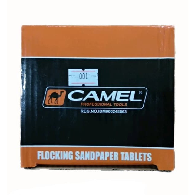 Camel Amplas Bulat Velcro 4 Inch - Abrasive Discs