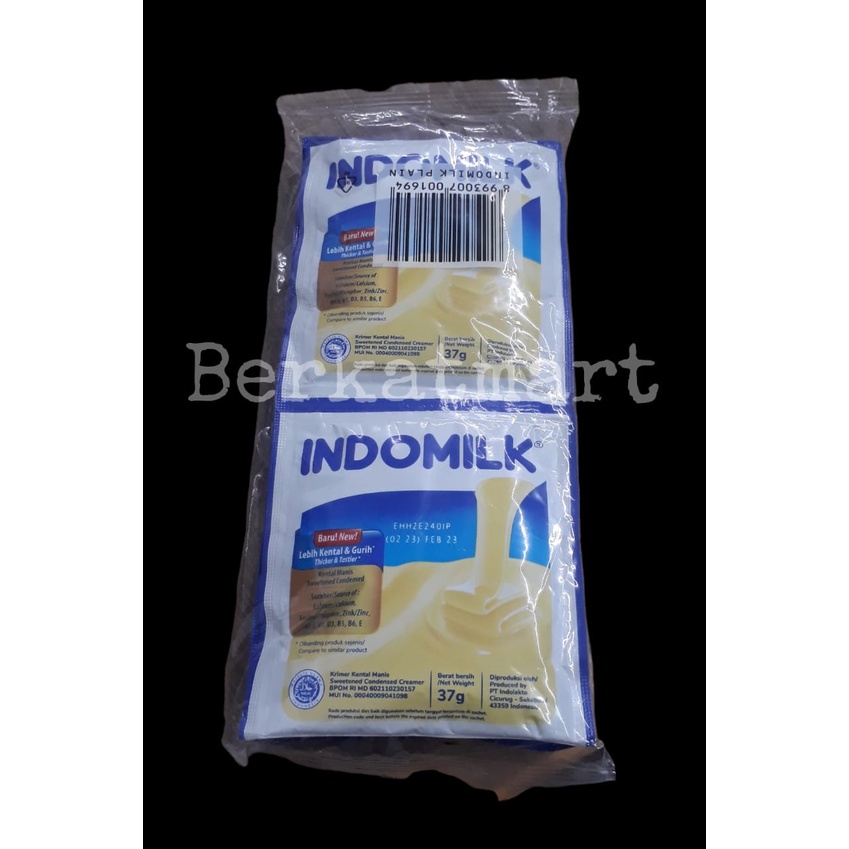 Indomilk Krimer Kental Manis 1 pak isi 6 sachet x 37gr