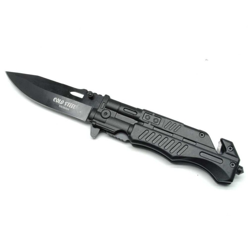 KNIFEZER Pisau Saku Lipat Knife Survival Tool Cold Steel -