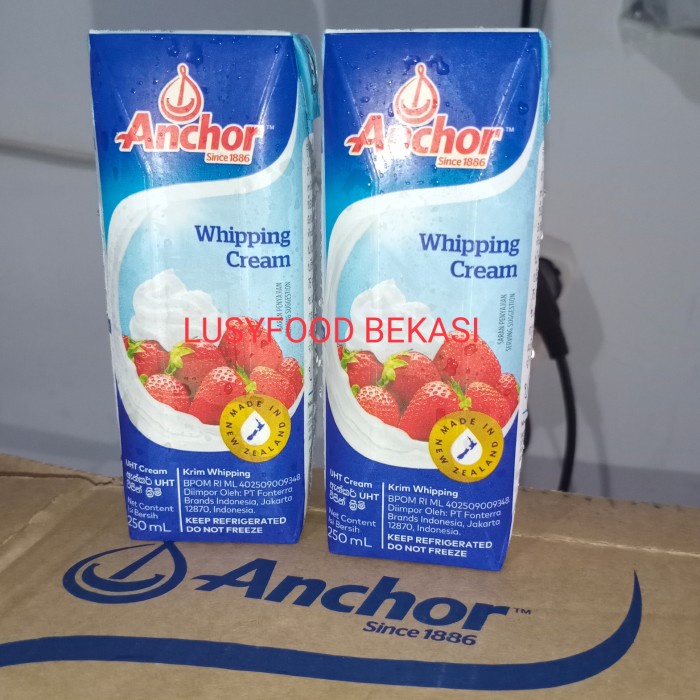 

Krim- Anchor Whipping Cream 250Ml -Krim.