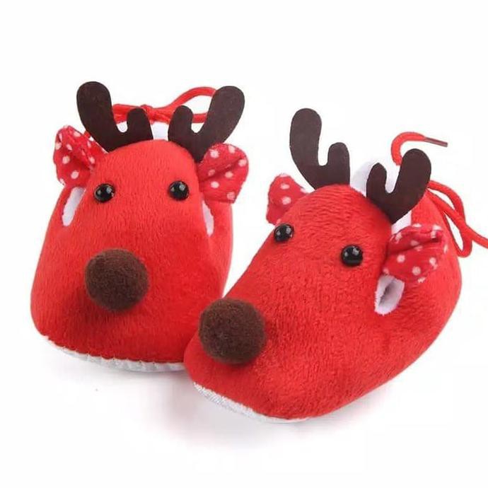 Sale Sepatu Bayi Laki-Laki Perempuan Prewalker Shoes Natal Rusa Hot