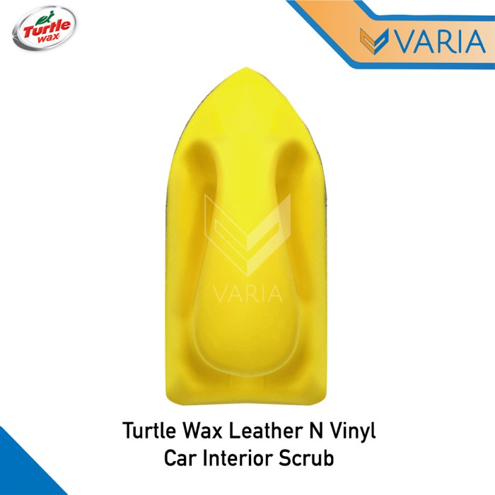 Turtle Wax Leather N Vinyl Car Interior Micro Scrub Spon Pembersih Jok