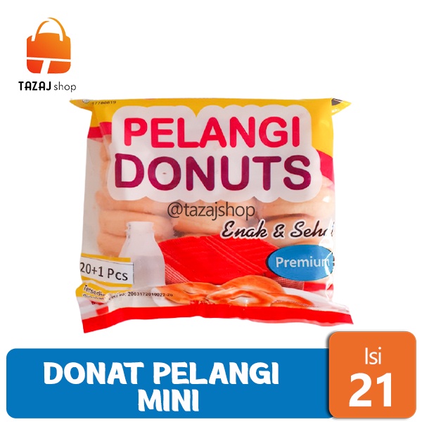 

Donat Pelangi Mini Isi 21pcs
