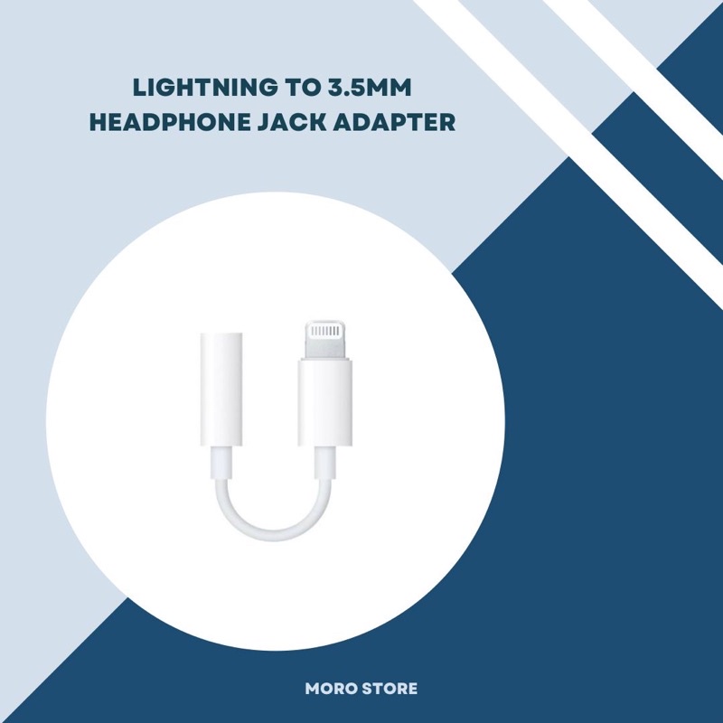 Converter / Sambungan Headset Jack To Lightning
