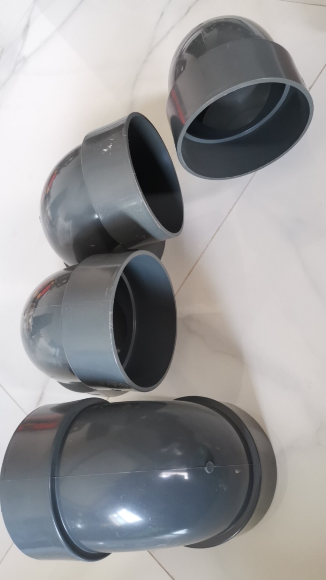 Knie Elbow L 4 Inch Grest