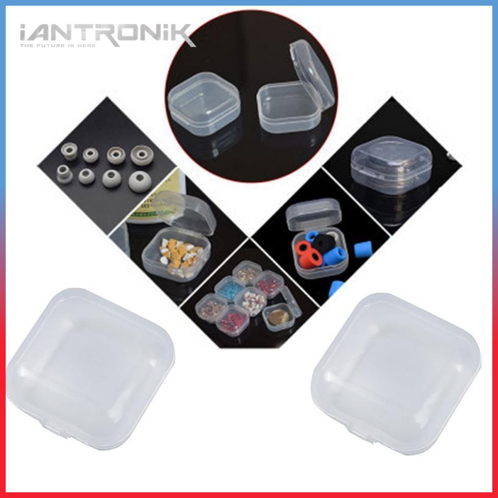 Mini Box Storage - Kotak Simpan Obat Perhiasan Earphone - Serbaguna