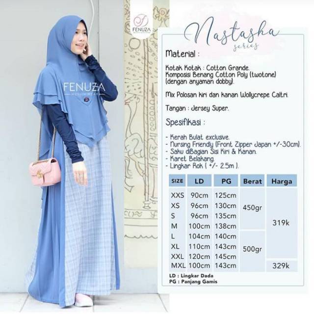 Natasha dress ORI Fenuza