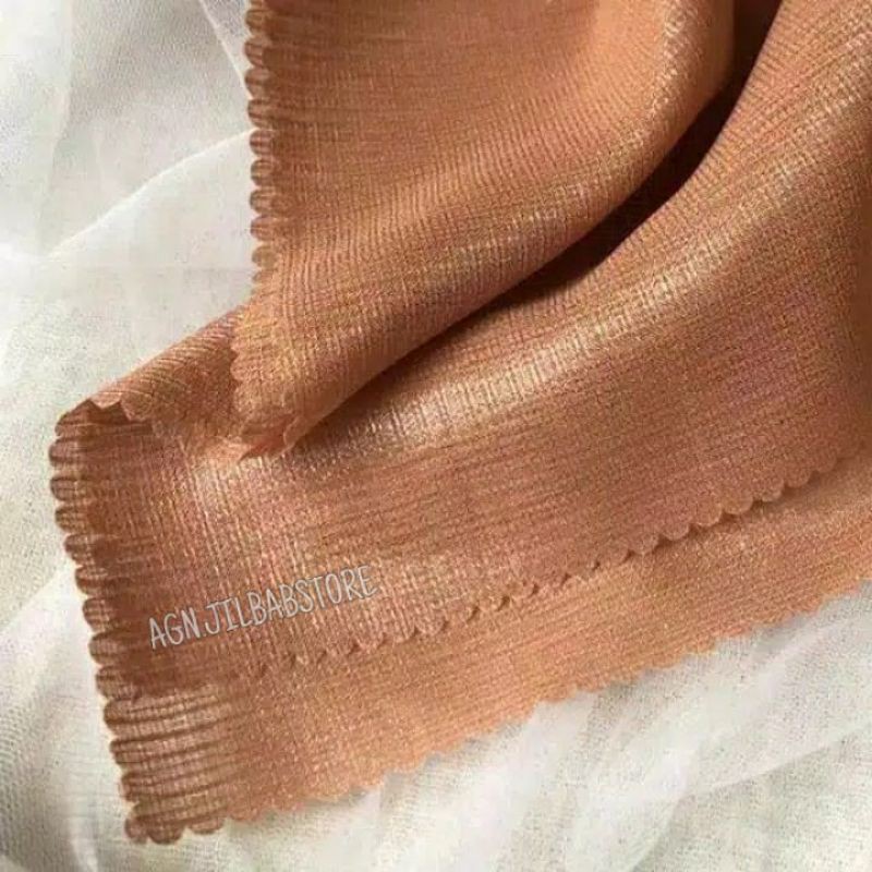 GLOWING UMAMA LASER CUT LUXURY COTTON LUREX