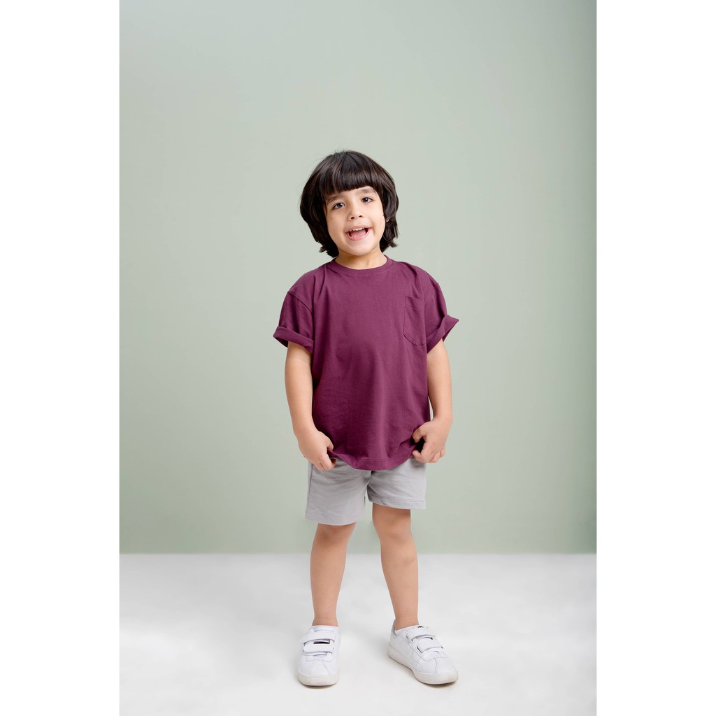 Booyah Baby &amp; Kids Kaos Anak - Pocket Tee (1-6 Tahun) Kaos Anak Earth Tone Series