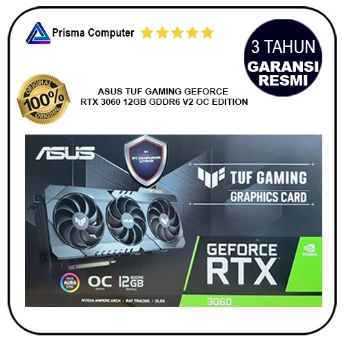VGA ASUS TUF GAMING GEFORCE RTX 3060 12GB GDDR6 V2 OC EDITION