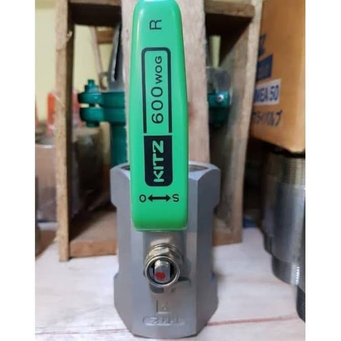 

Ball Valve 1 1/4" KITZ Stainless Steel 316 100 % ASLI!! usahaprat44 Juara