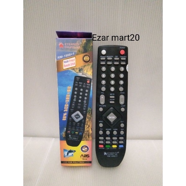 REMOT MULTI TV LCD/LED POLYTRON RM 1888+1