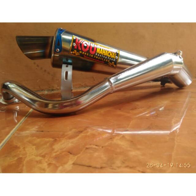 Knalpot KOU Beat FI Beat Karbu Beat ESP Scopy Karbu Scopy FI Spacy Vario 110cc FI