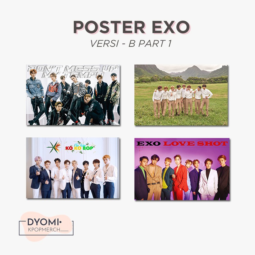 Harga poster official exo