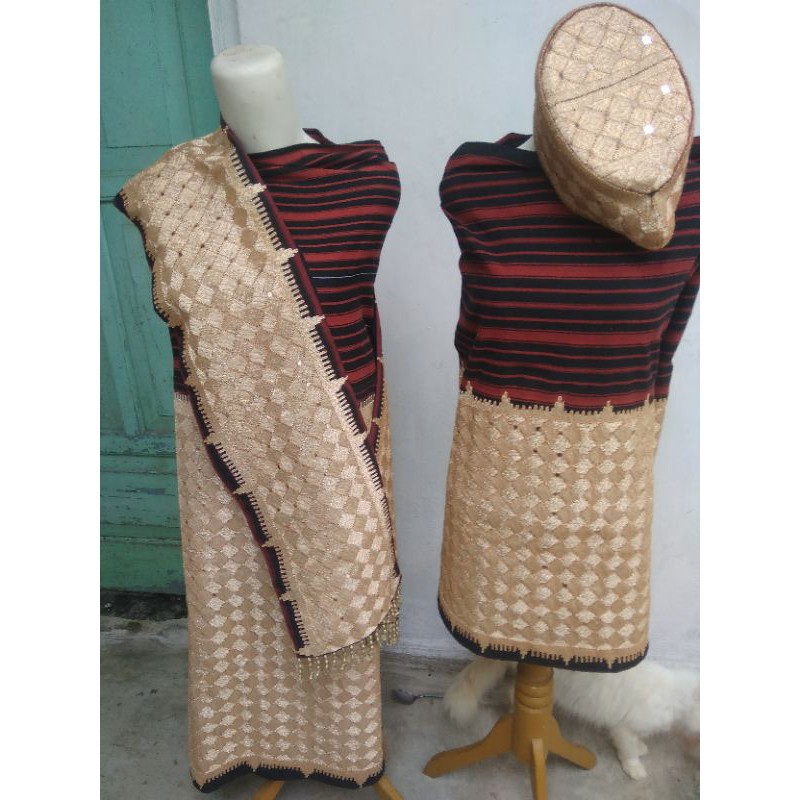 Tapis Alfaberseri- Tapis Jungsarat Mata Kibau Lampung Mama Papa Benang Mas Asli Ready