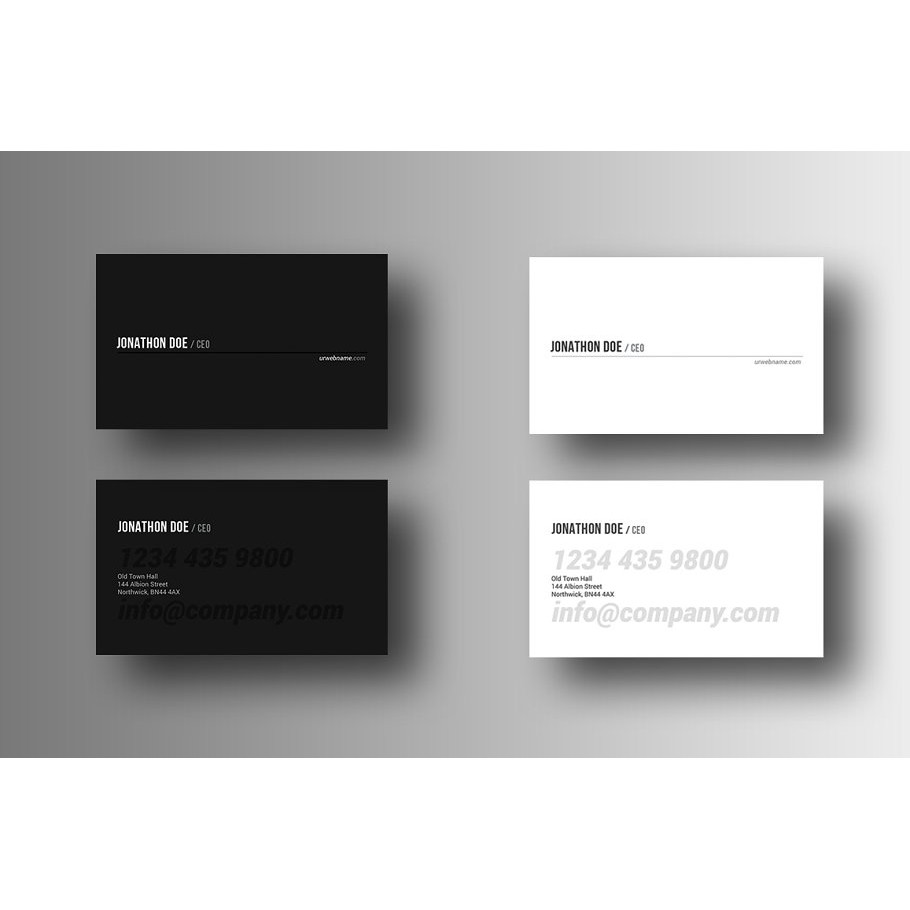 200 Mega Business Cards Bundle - Adobe Photoshop