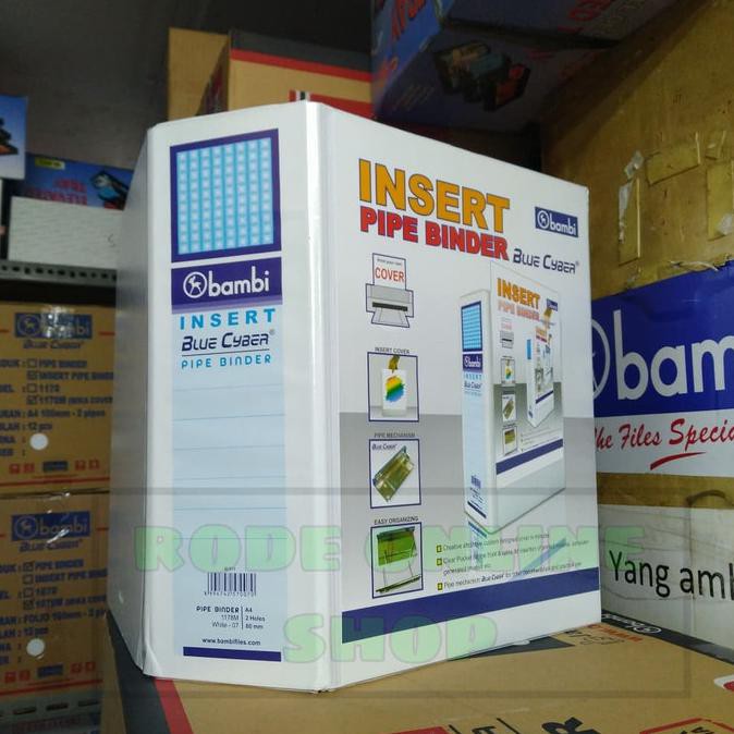 

BISA BAYAR DITEMPAT Pipe Binder Bambi / Pipebinder Bambi - 80mm type 1178M TERJAMIN Kode 141