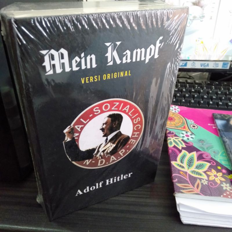 MEIN KAMPF VERSI ORIGINAL (Buku HARD COVER) Ekslusif