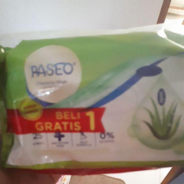 Paseo Tisue Basah Antibacterial, Paseo Baby Tisue Basah Buy 1 Get 1