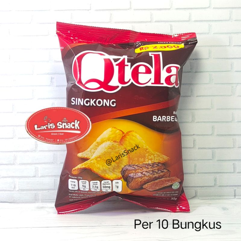 

Chiki Singkong Qtela Rasa BBQ 30gr (isi 10)