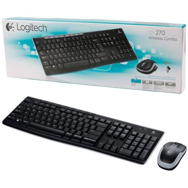 Keyboard Logitech Wireless Desktop MK270r