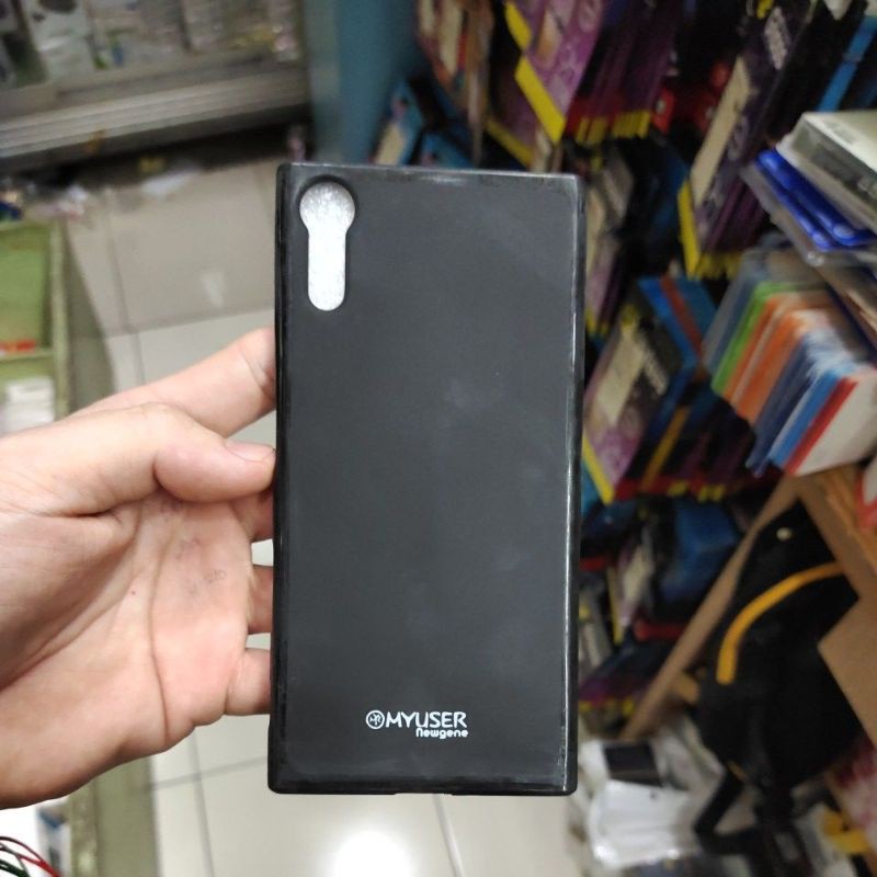 SONY XPERIA XZ / F8332 karet soft case silikon mantul murah meriah