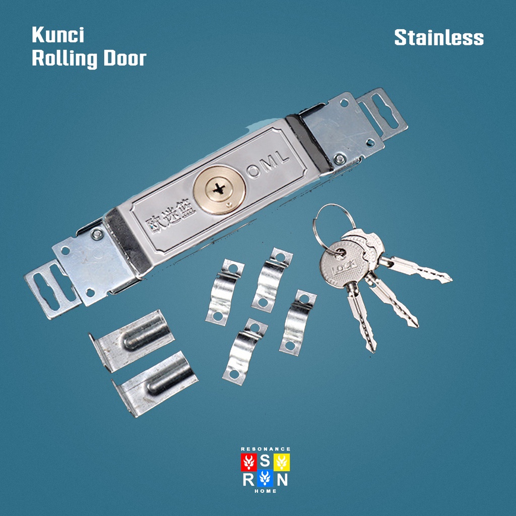 Kunci Rolling Door Import High Quality / Faster Lock | Kunci Gerbang Rolling Door Lock