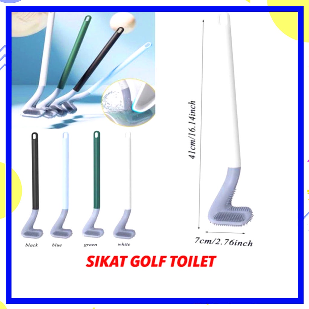 Sikat Kloset Silikon Brush Closet Pembersih Kloset Toilet WC - Sikat WC Silikon Sikat Pembersih Toilet