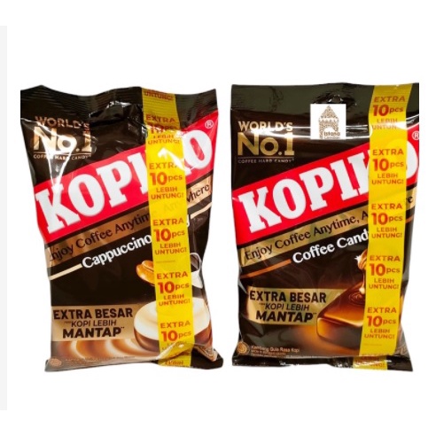 

Kopiko Candy Permen Coffe Candy dan Cappuccino Candy Kembang Gula / Camilan 175g Baru