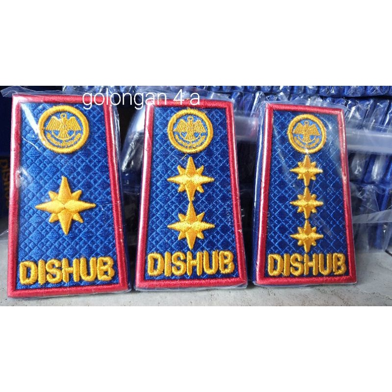 pangkat Dishub 4A Bordir TIMBUL