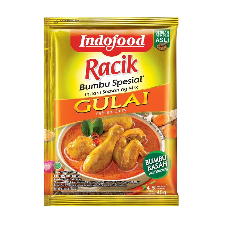 

bumbu instan indofood racik gulai 50