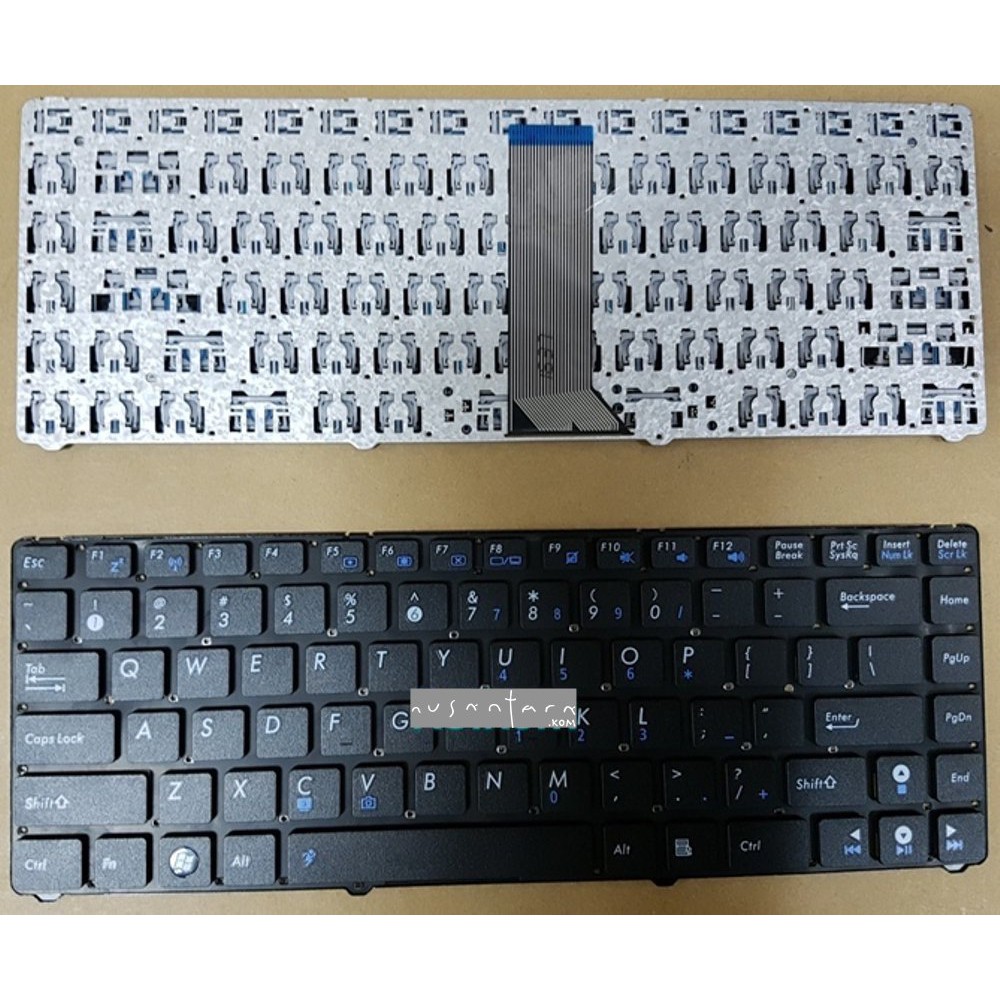 Jual Keyboard Laptop Notebook Asus Eee Pc 1215 1215b 1215n 1215p 1215pe 1215t 1225b 1225c Hitam Indonesia Shopee Indonesia