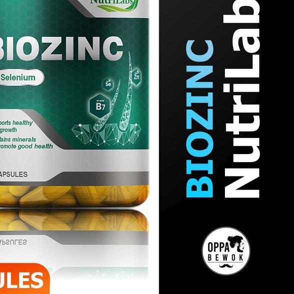 ( ORIGINAL 100% HALAL ) BIOZINC HAIR TREATMEN BIOTIN + ZINC + SELENIUM ( memperbaiki rambut menumbuh