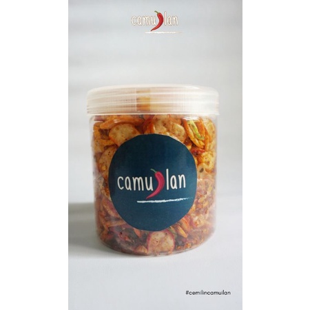 

KERUPUK BANTAT PEDAS KEMASAN TOPLES