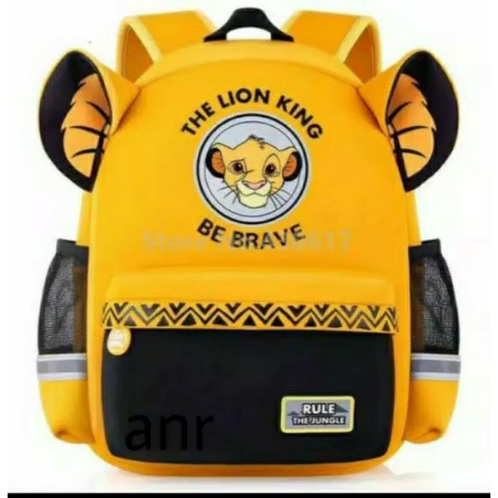 Tas Anak 2020 Bisa Bayar Di Tempat / COD - Terbaru - Tas Ransel Anak Laki Laki/Pria/Wanita/Perempuan Ransel Anak lion king cocok untuk Tas Sekolah,Tas les dan Tas kursus Fashion Bag Tas Tren 2020