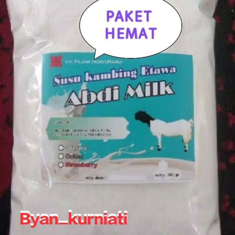

SUSU BUBUK KAMBING ETTAWA RASA Original & Coklat