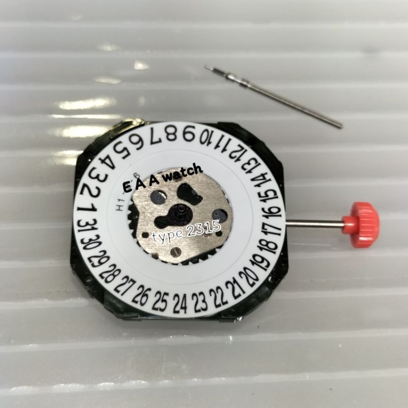 Mesin Jam Tangan Miyota type 2315 tanggal Samping (3) & Bawah (6)