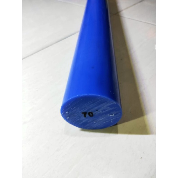 MC blue Rod As Batangan Diameter 70mm panjang 10cm