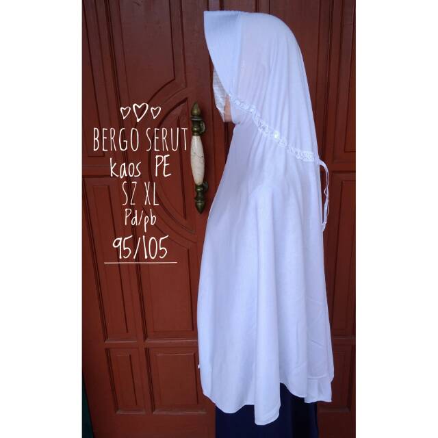 Bergo kaos serut jumbo