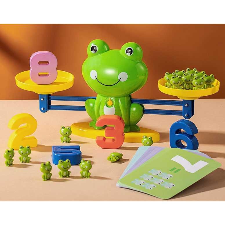 XINGE Mainan Anak Montessori Balance Scale Puzzle Children Toy - 3014 - Multicolor