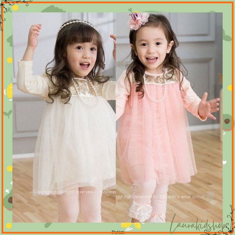 Dress Tutu Cassandra Gurl Anak Perempuan 2-6 Tahun